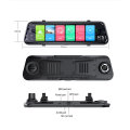 Z55 10inch 4G Rear View Mirror Car DVR Dash Cam Camera Recording Adas RAM2GB ROM16GB